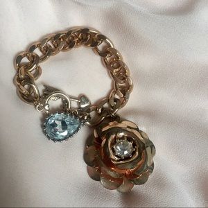 ‼️SALE20%OFF‼️ Betsey Johnson Gold Flower Bracelet